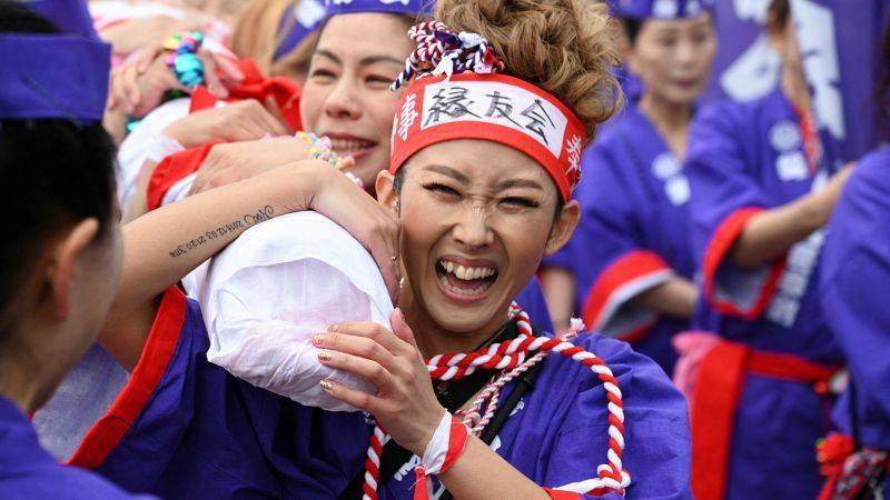 Womens Participation In Naked Festival A Sign Of How Aging Is