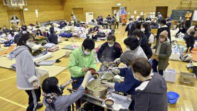 More than 200 people died since Japan’s New Year’s quakes. 7 of them died in shelters - apnews.com - Japan - prefecture Ishikawa -  Tokyo