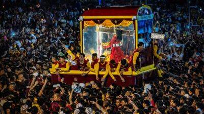 Jesus Christ - Black Nazarene procession draws millions of Catholic devotees to Philippine capital - edition.cnn.com - Philippines -  Manila - Spain