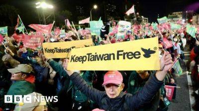 William Lai - Taiwan election: China warns voters then condemns US 'brazen chattering' - bbc.com - China - Taiwan - Usa -  Beijing