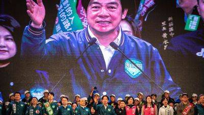 Xi Jinping - Eric Cheung - Taiwan voters dismiss China warnings and hand ruling party a historic third consecutive presidential win - edition.cnn.com - China - Taiwan - Usa -  Taipei, Taiwan -  Sanction