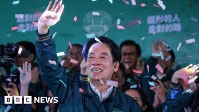 William Lai - Taiwan elects William Lai president in historic election - bbc.com - China - Taiwan - city Beijing - city Taipei