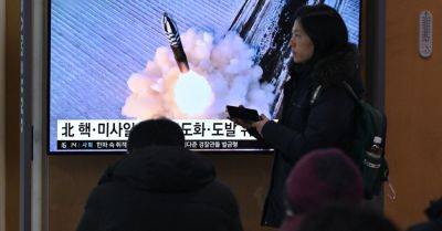 Choe SangHun - ​North Korea Test-Fires Intermediate-Range Ballistic Missile - nytimes.com - Japan - Usa - South Korea - North Korea -  Pyongyang - Guam