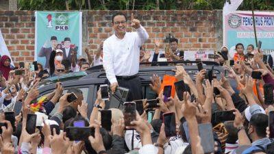 Joko Widodo - Rakabuming Raka - NINIEK KARMINI - Presidential hopeful Baswedan says Indonesia’s democracy is declining and pledges change - apnews.com - Indonesia - India -  Jakarta