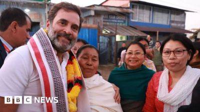 Rahul Gandhi - Congress march in Imphal: What Rahul Gandhi's Nyay Yatra means for India elections 2024 - bbc.com - India -  Mumbai