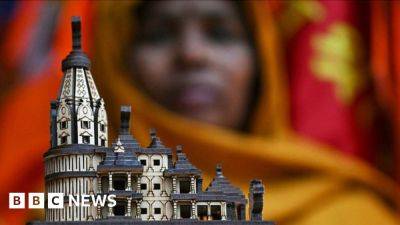 Narendra Modi - lord Ram - Ayodhya: Transforming a flashpoint holy city into the ‘Hindu Vatican’ - bbc.com - India - Vatican - state Pradesh -  Vatican