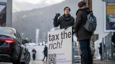 Sam Meredith - Mega rich renew call on global leaders at Davos to 'tax our extreme wealth' - cnbc.com - Switzerland