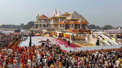 Narendra Modi - Helen Regan - Ram Lordram - Modi hails a new ‘divine India’ as he inaugurates controversial Hindu temple ahead of nationwide elections - edition.cnn.com - India