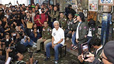 Indonesia election 2024: in snub to Jokowi, rock band backs underdog Ganjar to ‘keep democracy alive’