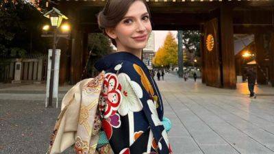 Reuters - Karolina Shiino - Ukrainian-born Karolina Shiino breaks racial barriers to win Miss Japan crown, sparking debate on what it means to be Japanese - scmp.com - Japan