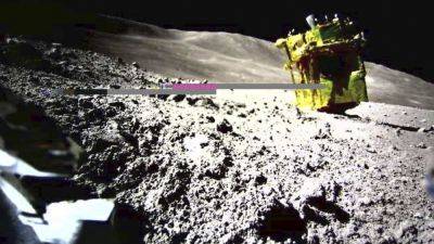 Japan’s precision moon lander has hit its target, but it appears to be upside-down