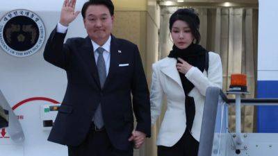 South Korea’s Yoon faces pressure to apologise over wife’s Dior bag scandal as polls loom