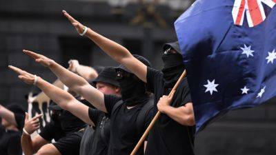 ‘Appalling racists’: Australia politicians condemn rise of neo-Nazism amid demonstrations