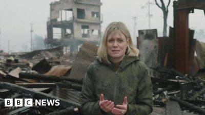 Fumio Kishida - Watch: Buildings still smouldering in quake-hit Wajima - bbc.com - Japan