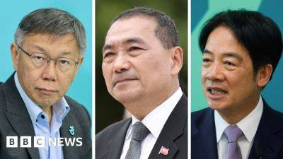 Tsai Ing - The three men vying to be Taiwan's next president - bbc.com - Japan - China - Taiwan - Usa -  Beijing