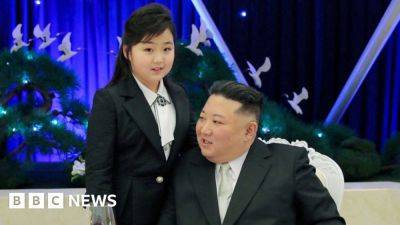 Kim Jong Un - Kim Jong - Kim Jong-Un - North Korea: Kim Jong-un daughter his likely successor, South's spy agency says - bbc.com - South Korea - North Korea -  Pyongyang