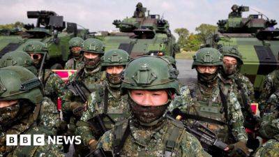 Xi Jinping - China sanctions five US defence firms over Taiwan arms sales - bbc.com - China - Taiwan - Usa -  Beijing -  Washington
