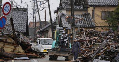 Woman Rescued From Rubble in Japan Five Days After Deadly Quake - nytimes.com - Japan - prefecture Ishikawa -  Tokyo - county Day