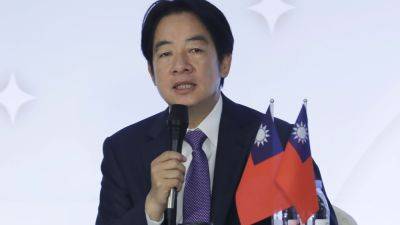 Tsai Ing - William Lai - Taiwan presidential candidate Lai says he is willing to reopen talks with China - apnews.com - China - Taiwan -  Taipei, Taiwan -  Beijing