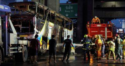 Anutin Charnvirakul - School Bus Blaze in Thailand Kills at Least 23 - nytimes.com - Thailand - city Bangkok, Thailand