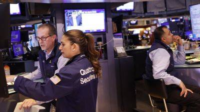 Stock futures fall slightly following rocky start to October: Live updates