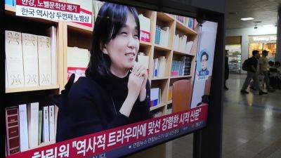 South Koreans are joyful after Han Kang wins Nobel Prize for literature