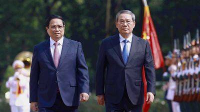 Antony Blinken - Li Qiang - Southeast Asian - Pham Minh Chinh - China’s Premier Li talks trade in Vietnam despite differences over South China Sea - apnews.com - China - Vietnam - Laos - county Island - city Beijing - city Bangkok