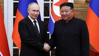 Vladimir Putin - Kim Jong Un - Dmitry Peskov - North Korea sending citizens to help Russian military fight Ukraine, Zelensky says - edition.cnn.com - Russia - South Korea - North Korea - Ukraine - city Pyongyang - city Moscow