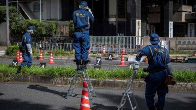 Man firebombs Japan ruling party’s Tokyo headquarters