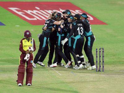 New Zealand beat West Indies by 8 runs: Women’s T20 World Cup – updates