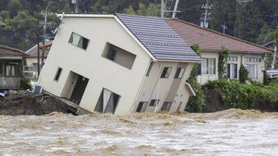 Japan braces for dual typhoons as 1 in 5 face flooding risk, study reveals