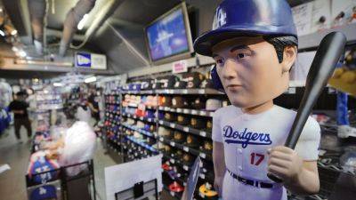 Japan prepares to cheer on Ohtani and the Dodgers, and the country is dressing for the occasion