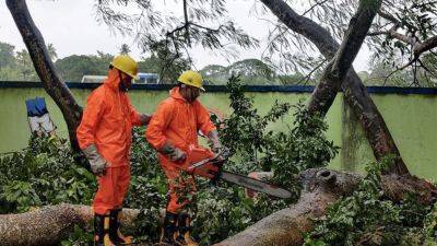 Tropical Storm Dana brings heavy rains and strong wind to India’s eastern coast