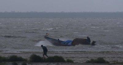 Trees uprooted, power lines snapped as Cyclone Dana pummels India's east coast