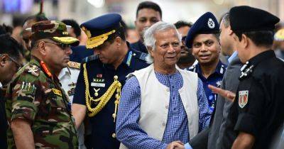 Mohammad Yunus can go down in history as the architect of a new Bangladesh