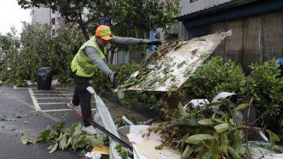 Work and travel resume across Taiwan after Typhoon Krathon finally dissipates