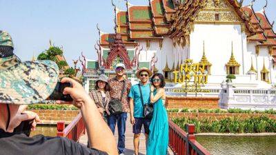 Thailand aims to surpass pre-Covid tourist levels, even as Chinese travellers slow to return