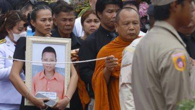 Agence FrancePresse - Thai families bid farewell to school bus fire victims amid calls for justice - scmp.com - Thailand - province Thani - city Bangkok