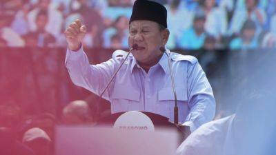 Indonesia election 2024: Prabowo warns on foreign meddling in frenzied final day of presidential campaigns