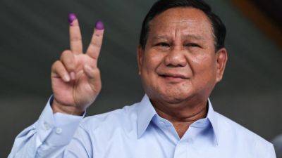 Indonesia's Defense Minister Prabowo leads in early unofficial presidential vote count