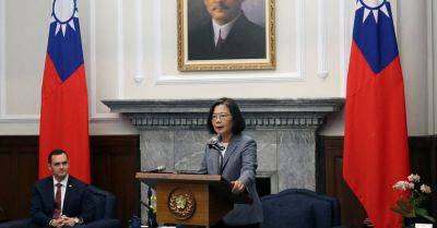 In Taiwan, Visiting Lawmakers Say U.S. Support Is Firm