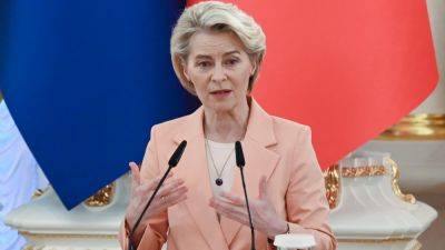 Ursula Von - Sophie Kiderlin - Leaders should consider using frozen Russian assets to bolster Ukraine’s military, EU's von der Leyen says - cnbc.com - Russia - city Moscow - Ukraine - Eu - Iraq