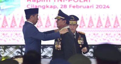 Joko Widodo - Prabowo Subianto - Indonesia awards presumed next president Prabowo rank of 4-star general - asiaone.com - Usa - Indonesia -  Jakarta - Jordan