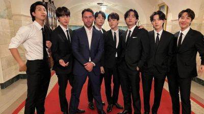 The Korea Times - BTS fans tell K-pop label Hybe to sack its American boss for backing Israel’s war in Gaza - scmp.com - Usa - Israel - Palestine - Britain - North Korea - Germany - city Seoul