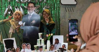 Indonesian K-pop fans rally for presidential candidate Anies