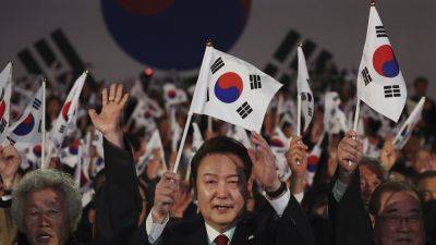 Kim Jong Un - Yoon Suk Yeol - HYUNGJIN KIM - South Korea’s Yoon calls for unification, on holiday marking 1919 uprising against colonial Japan - apnews.com - Japan - South Korea - North Korea -  Seoul, South Korea