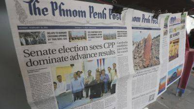SOPHENG CHEANG - Cambodia’s pioneering post-Khmer Rouge era Phnom Penh Post newspaper will stop print publication - apnews.com - Usa - Malaysia - Britain - Australia - Cambodia -  Phnom Penh, Cambodia