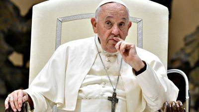 Pope Francis' 'white flag' comment is met by criticism from Ukraine and allies