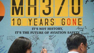 Global Impact: 10 years on, questions remain over the fate of Malaysia Airlines flight MH370 amid hopes of new search