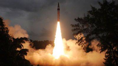 Narendra Modi - Amit Shah - Brad Lendon - Rajnath Singh - India joins select group of nations able to fire multiple warheads on a single ICBM - edition.cnn.com - France - China - Usa - Russia - India - city Delhi - Pakistan - Britain - county Bay - county Island